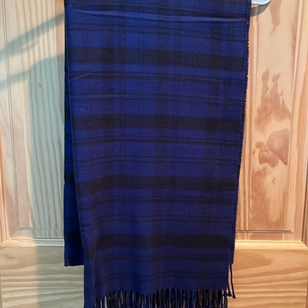 Plaid Blanket Scarf